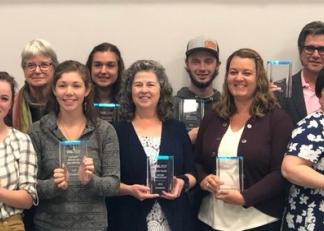 Winners of the 2019 Work-Based Learning Awards.