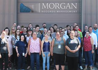 Morgan Records Management staff photo